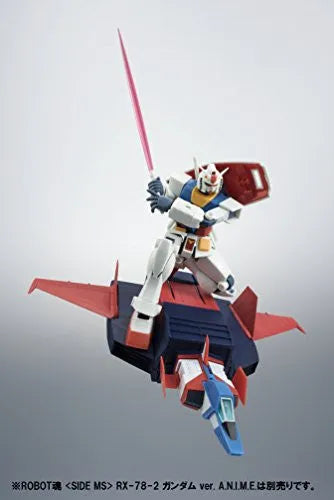 Kidou Senshi Gundam - G-Fighter - Robot Damashii - Robot Damashii <Side MS> - ver. A.N.I.M.E.ㅤ – Bandai – ActionFigureBrasil