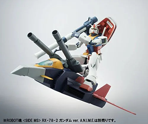Kidou Senshi Gundam - G-Fighter - Robot Damashii - Robot Damashii <Side MS> - ver. A.N.I.M.E.ㅤ – Bandai – ActionFigureBrasil