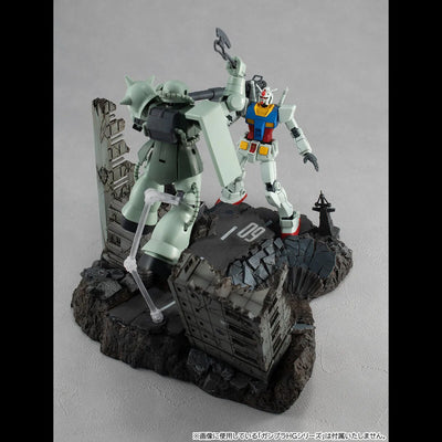 Kidou Senshi Gundam - G Structure (GS02) - Realistic Model Series - New York City Ruins - 1/144 (MegaHouse) [Shop Exclusive]ㅤ – MegaHouse – ActionFigureBrasil — embalagem
