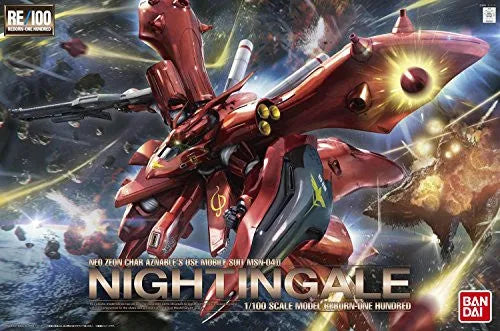 Kidou Senshi Gundam Gyakushuu no Char - Beltorchika's Children - MSN-04II Nightingale - RE/100 - Reborn-One Hundred - 1/100 (Bandai)ㅤ – Bandai – ActionFigureBrasil