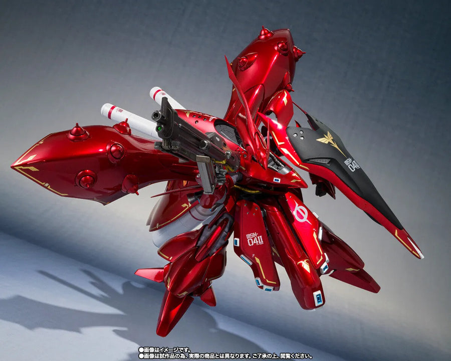 Kidou Senshi Gundam Gyakushuu no Char - Beltorchika's Children - MSN-04II Nightingale - Robot Spirits - Robot Spirits <Side MS> - Char's Special Color (Bandai Spirits) [Shop Exclusive]ㅤ – Bandai Spirits – ActionFigureBrasil