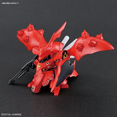 Kidou Senshi Gundam Gyakushuu no Char - Beltorchika's Children - MSN-04II Nightingale - SD Gundam Cross Silhouette (Bandai)ㅤ – Bandai – ActionFigureBrasil — ângulo diferente