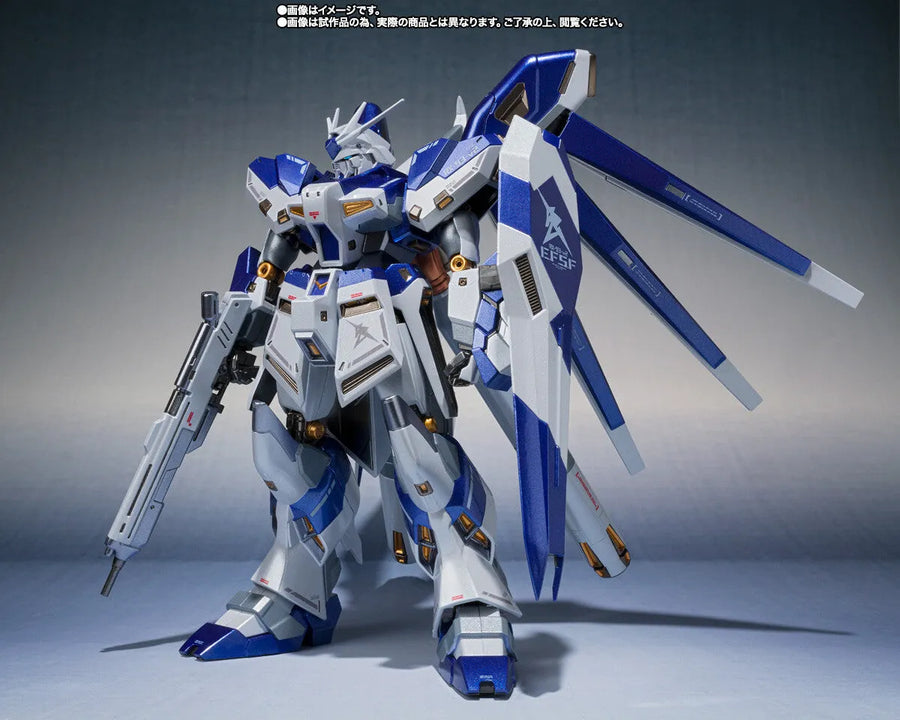 Kidou Senshi Gundam Gyakushuu no Char - Beltorchika's Children - RX-93-ν2 Hi-v Gundam - Metal Robot Spirits - Robot Spirits - Robot Spirits <Side MS> - -Amuro's Special Color- (Bandai Spirits) [Shop Exclusive]ㅤ – Bandai Spirits – ActionFigureBrasil