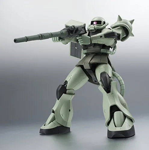 Kidou Senshi Gundam - MS-06 Zaku II - Robot Damashii - Robot Damashii <Side MS> - ver. A.N.I.M.E. (Bandai)ㅤ – Bandai – ActionFigureBrasil
