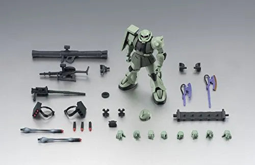 Kidou Senshi Gundam - MS-06 Zaku II - Robot Damashii - Robot Damashii <Side MS> - ver. A.N.I.M.E. (Bandai)ㅤ – Bandai – ActionFigureBrasil