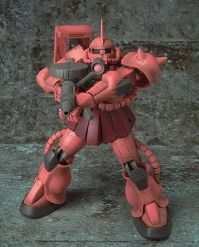 Kidou Senshi Gundam - MS-06S Zaku II Commander Type Char Aznable Custom - Extended Mobile Suit in Action!! (Bandai)ㅤ – Bandai – ActionFigureBrasil — com base expositora