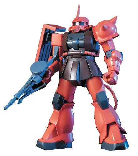Kidou Senshi Gundam - MS-06S Zaku II Commander Type Char Aznable Custom - HGUC - 1/144 (Bandai)ㅤ – Bandai – ActionFigureBrasil