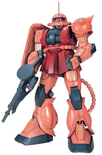 Kidou Senshi Gundam - MS-06S Zaku II Commander Type Char Aznable Custom - PG - 1/60 (Bandai)ㅤ – Bandai – ActionFigureBrasil