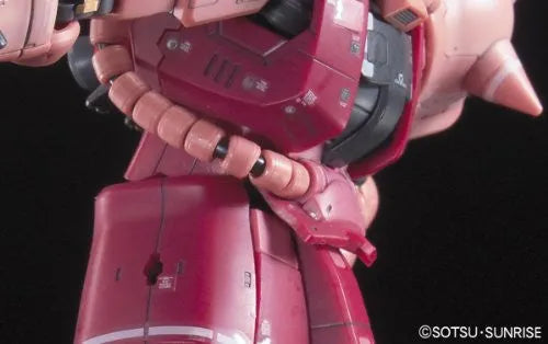 Kidou Senshi Gundam - MS-06S Zaku II Commander Type Char Aznable Custom - RG - 1/144 (Bandai)ㅤ – Bandai – ActionFigureBrasil