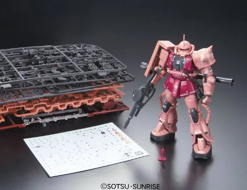 Kidou Senshi Gundam - MS-06S Zaku II Commander Type Char Aznable Custom - RG - 1/144 (Bandai)ㅤ – Bandai – ActionFigureBrasil