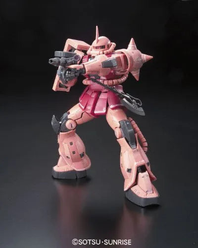 Kidou Senshi Gundam - MS-06S Zaku II Commander Type Char Aznable Custom - RG - 1/144 (Bandai)ㅤ – Bandai – ActionFigureBrasil