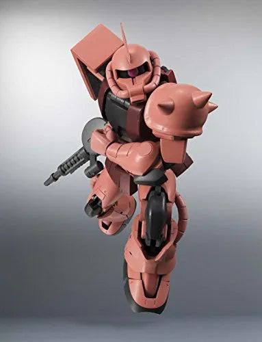 Kidou Senshi Gundam - MS-06S Zaku II Commander Type Char Aznable Custom - Robot Damashii - Robot Damashii <Side MS> - ver. A.N.I.M.E. (Bandai)ㅤ – Bandai – ActionFigureBrasil