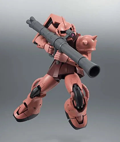 Kidou Senshi Gundam - MS-06S Zaku II Commander Type Char Aznable Custom - Robot Damashii - Robot Damashii <Side MS> - ver. A.N.I.M.E. (Bandai)ㅤ – Bandai – ActionFigureBrasil