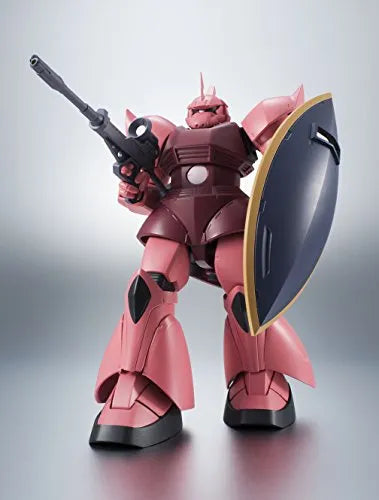 Kidou Senshi Gundam - MS-14S (YMS-14) Gelgoog Commander Type - Robot Damashii - Robot Damashii <Side MS> - ver. A.N.I.M.E. (Bandai)ㅤ – Bandai – ActionFigureBrasil