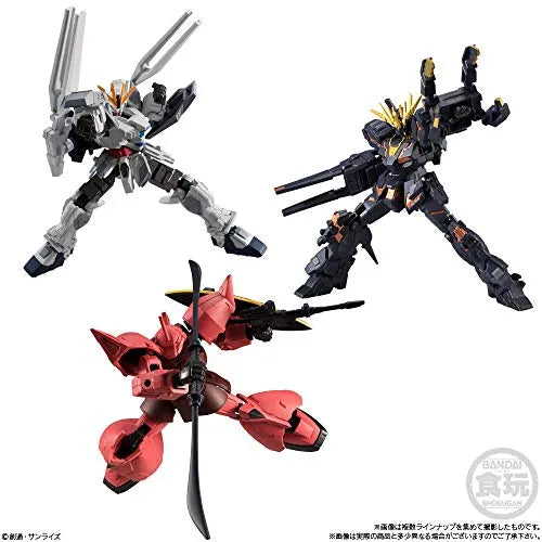 Kidou Senshi Gundam NT - Narrative Gundam - Bandai Shokugan - Candy Toy - Mobile Suit Gundam G Frame - Mobile Suit Gundam G Frame 04 01A - Armor Set - B Equipment (Bandai)ㅤ – Bandai – ActionFigureBrasil