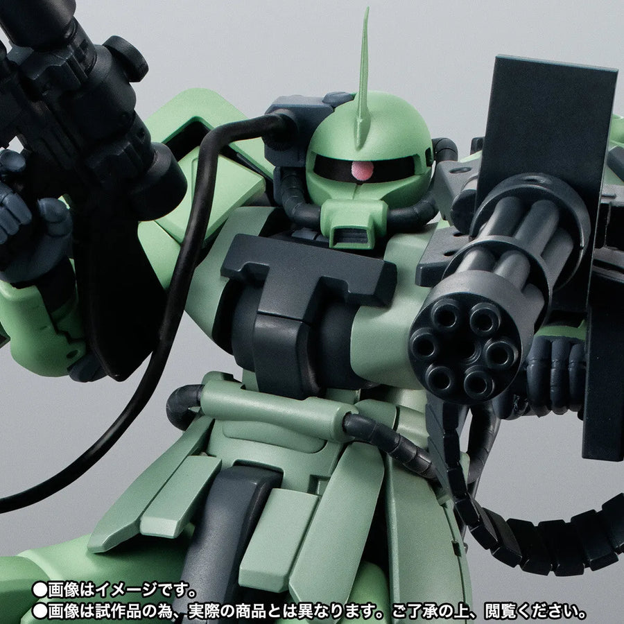 Kidou Senshi Gundam: Phantom Bullets - MS-06F-2 Zaku II (Rangefinder) - Robot Spirits - Robot Spirits <Side MS> - Robot Spirits ver. A.N.I.M.E. (Bandai Spirits) [Shop Exclusive]ㅤ – Bandai Spirits – ActionFigureBrasil
