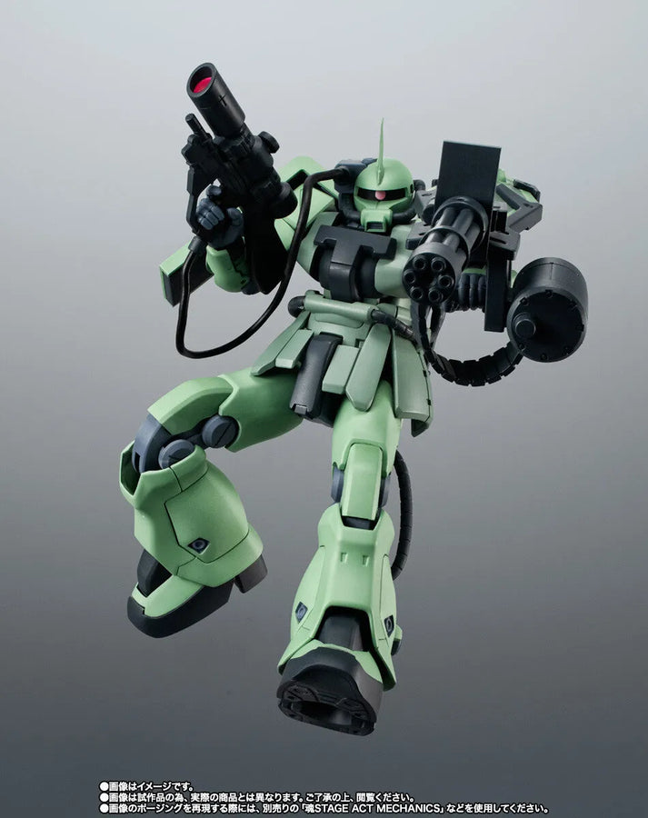 Kidou Senshi Gundam: Phantom Bullets - MS-06F-2 Zaku II (Rangefinder) - Robot Spirits - Robot Spirits <Side MS> - Robot Spirits ver. A.N.I.M.E. (Bandai Spirits) [Shop Exclusive]ㅤ – Bandai Spirits – ActionFigureBrasil