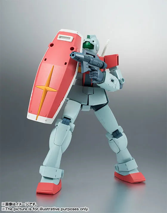 Kidou Senshi Gundam - RGM-79 GM - Robot Damashii - Robot Damashii <Side MS> - ver. A.N.I.M.E. (Bandai)ㅤ – Bandai – ActionFigureBrasil