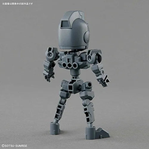 Kidou Senshi Gundam - RGM-79 GM - SD Gundam Cross Silhouette - Cross Silhouette Frame - Gray (Bandai)ㅤ – Bandai – ActionFigureBrasil