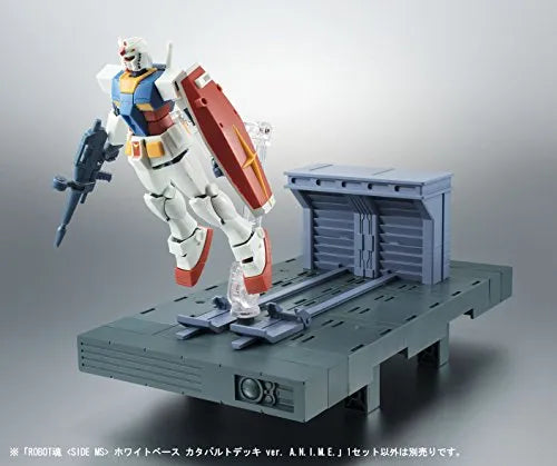 Kidou Senshi Gundam - Robot Damashii - Robot Damashii <Side MS> - White Base Catapult Deck - ver. A.N.I.M.E. (Bandai)ㅤ – Bandai – ActionFigureBrasil