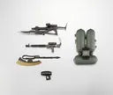 Kidou Senshi Gundam - Robot Damashii - Robot Damashii <Side MS> - Zeon Army Weapons Set - ver. A.N.I.M.E. (Bandai Spirits)ㅤ – Bandai Spirits – ActionFigureBrasil