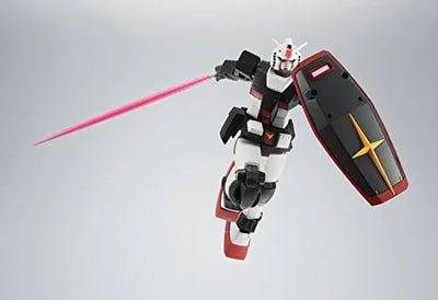 Kidou Senshi Gundam - RX-78-1 Prototype Gundam - Robot Damashii - Robot Damashii <Side MS> - ver. A.N.I.M.E. (Bandai)ㅤ – Bandai – ActionFigureBrasil — embalagem