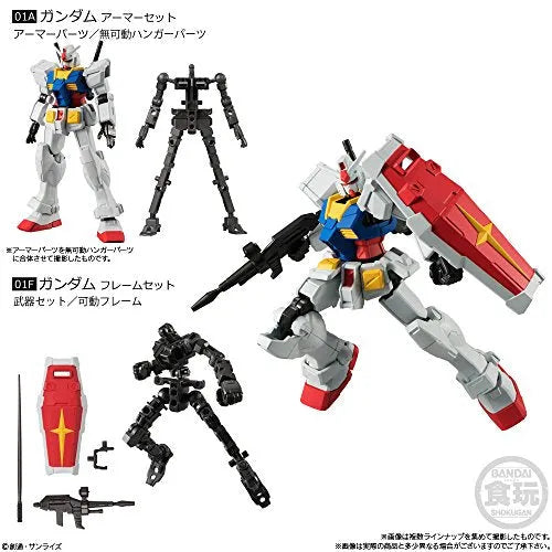 Kidou Senshi Gundam - RX-78-2 Gundam - Bandai Shokugan - Candy Toy - Mobile Suit Gundam G Frame 03 - Armor Set (Bandai)ㅤ – Bandai – ActionFigureBrasil