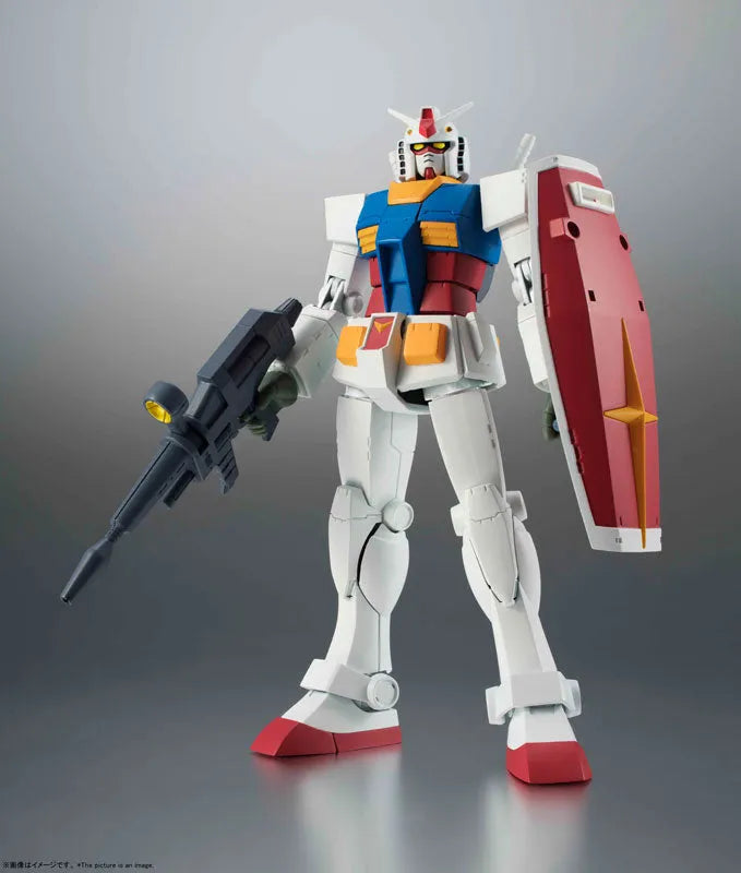 Kidou Senshi Gundam - RX-78-2 Gundam - Best Selection - Robot Damashii - Robot Damashii <Side MS> - ver. A.N.I.M.E. (Bandai Spirits)ㅤ – Bandai Spirits – ActionFigureBrasil