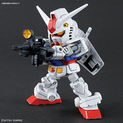 Kidou Senshi Gundam - RX-78-2 Gundam - SD Gundam Cross Silhouette (Bandai)ㅤ – Bandai – ActionFigureBrasil — embalagem