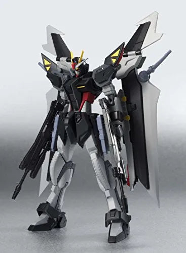 Kidou Senshi Gundam SEED C.E. 73 Stargazer - GAT-X105E+AQM/E-X09S Strike Noir Gundam - Robot Damashii - Robot Damashii <Side MS> (Bandai)ㅤ – Bandai – ActionFigureBrasil — ambientada