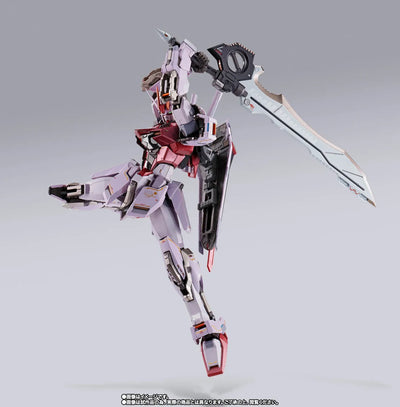 Kidou Senshi Gundam SEED Destiny - MBF-02 Strike Rouge - MBF-02+AQM/E+X01 Aile Strike Rouge - Metal Build - Grand Slam Equipped Type (Bandai Spirits) [Shop Exclusive]ㅤ – Bandai Spirits – ActionFigureBrasil — com base expositora