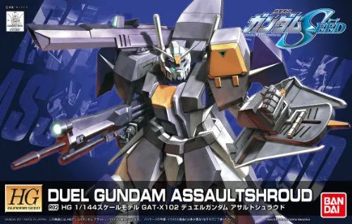 Kidou Senshi Gundam SEED - GAT-X102 Duel Gundam - GAT-X102 Duel Gundam Assault Shroud - HG Gundam SEED R02 - 1/144 - Remaster (Bandai)ㅤ – Bandai – ActionFigureBrasil