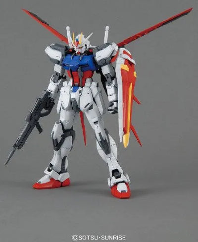Kidou Senshi Gundam SEED - GAT-X105+AQM/E-X01 Aile Strike Gundam - MG #169 - 1/100 - Ver. RM (Bandai)ㅤ – Bandai – ActionFigureBrasil