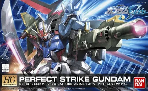 Kidou Senshi Gundam SEED - GAT-X105+AQM/E-YM1 Perfect Strike Gundam - HG Gundam SEED - 1/144 (Bandai)ㅤ – Bandai – ActionFigureBrasil