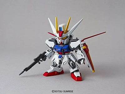 Kidou Senshi Gundam SEED - GAT-X105 Strike Gundam - GAT-X105+AQM/E-X01 Aile Strike Gundam - SD Gundam EX-Standard 02 (Bandai)ㅤ – Bandai – ActionFigureBrasil — embalagem