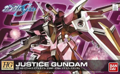 Kidou Senshi Gundam SEED - ZGMF-X09A Justice Gundam - HG Gundam SEED R14 - 1/144 - Remaster (Bandai)ㅤ – Bandai – ActionFigureBrasil