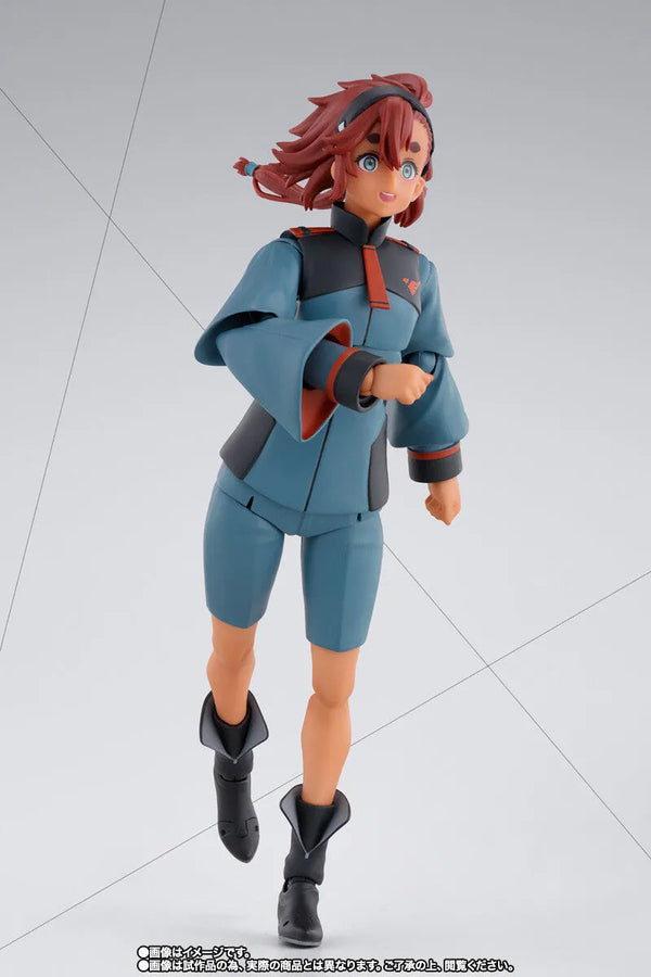 Kidou Senshi Gundam Suisei no Majo - Haro - Suletta Mercury - S.H.Figuarts - Suletta Mercury & Option Set - Regular Uniform Ver. (Bandai Spirits) [Shop Exclusive]ㅤ – Bandai Spirits – ActionFigureBrasil