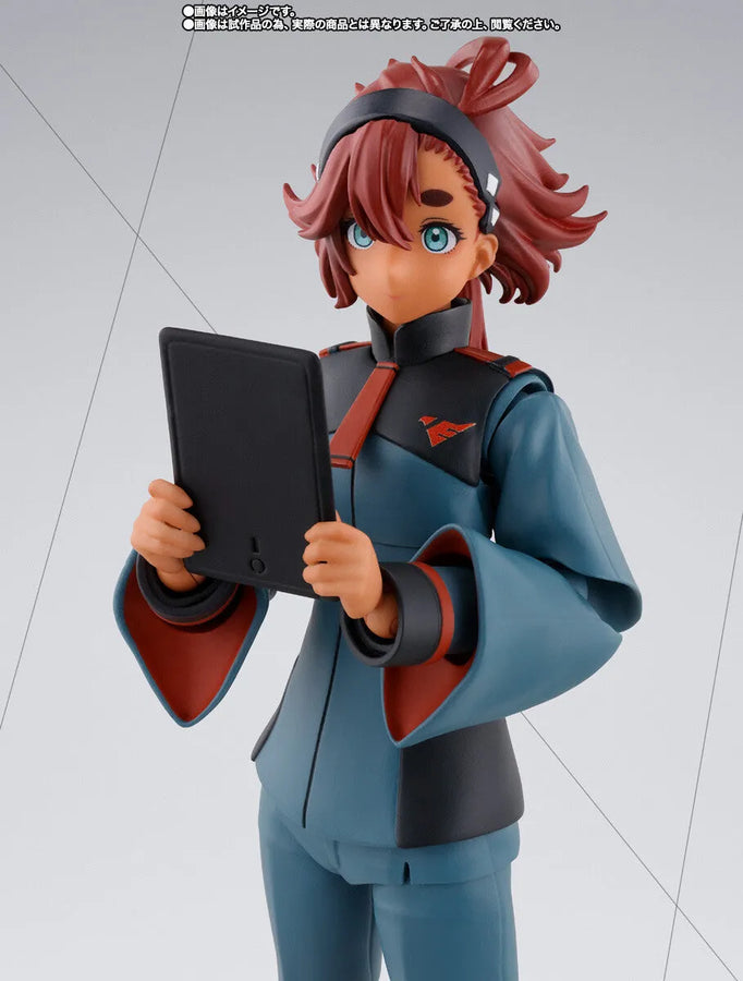 Kidou Senshi Gundam Suisei no Majo - Haro - Suletta Mercury - S.H.Figuarts - Suletta Mercury & Option Set - Regular Uniform Ver. (Bandai Spirits) [Shop Exclusive]ㅤ – Bandai Spirits – ActionFigureBrasil