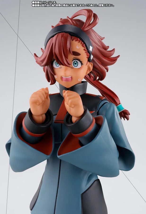 Kidou Senshi Gundam Suisei no Majo - Haro - Suletta Mercury - S.H.Figuarts - Suletta Mercury & Option Set - Regular Uniform Ver. (Bandai Spirits) [Shop Exclusive]ㅤ – Bandai Spirits – ActionFigureBrasil