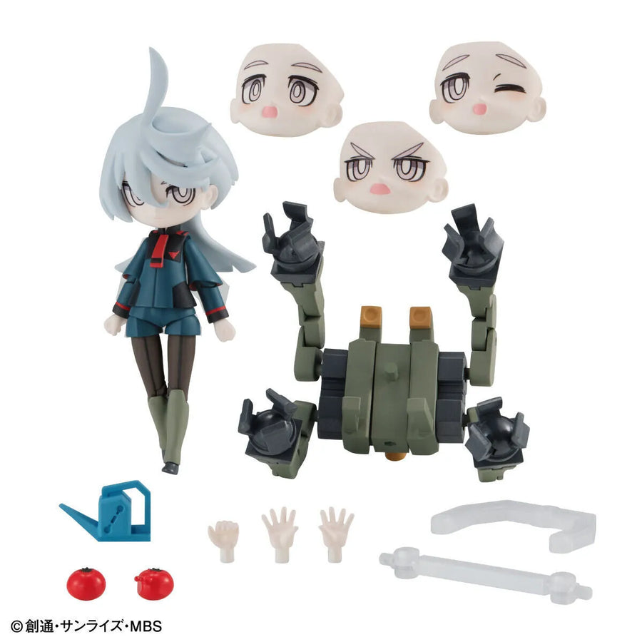 Kidou Senshi Gundam Suisei no Majo - Miorine Rembran - Bandai Shokugan - Candy Toy - Charamobi Mechagurumi (Bandai) [Shop Exclusive]ㅤ – Bandai – ActionFigureBrasil