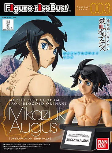 Kidou Senshi Gundam Tekketsu no Orphans - Mikazuki Augus - Figure-rise Bust (Bandai)ㅤ – Bandai – ActionFigureBrasil