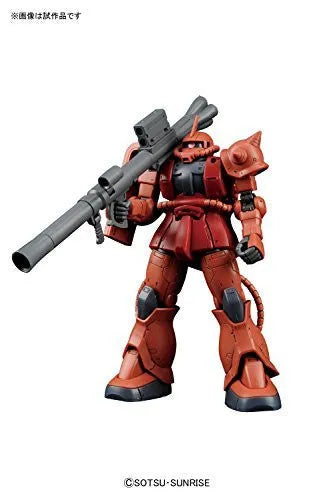 Kidou Senshi Gundam: The Origin - MS-06S Zaku II Commander Type Char Aznable Custom - HG Gundam The Origin - 1/144 (Bandai)ㅤ – Bandai – ActionFigureBrasil
