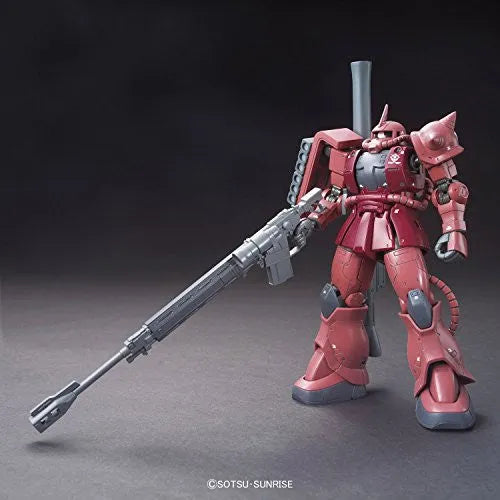 Kidou Senshi Gundam: The Origin - MS-06S Zaku II Commander Type Char Aznable Custom - HG Gundam The Origin - 1/144 (Bandai)ㅤ – Bandai – ActionFigureBrasil