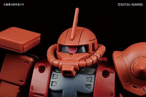 Kidou Senshi Gundam: The Origin - MS-06S Zaku II Commander Type Char Aznable Custom - HG Gundam The Origin - 1/144 (Bandai)ㅤ – Bandai – ActionFigureBrasil