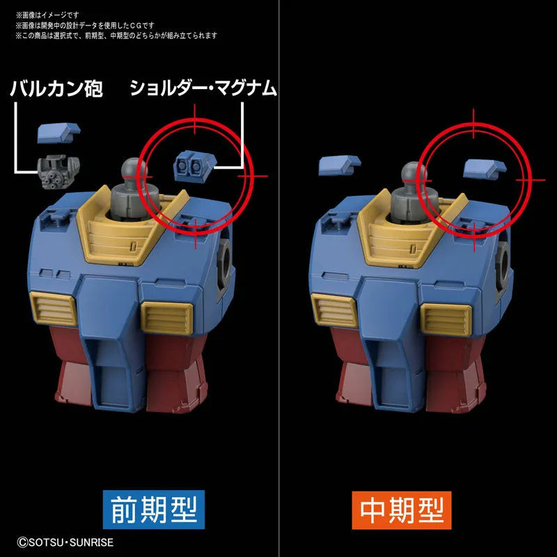 Kidou Senshi Gundam: The Origin - RX-78-02 Gundam - HGGTO - 1/144 (Bandai Spirits)ㅤ – Bandai Spirits – ActionFigureBrasil