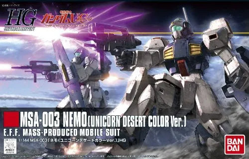 Kidou Senshi Gundam UC - MSA-003 Nemo - HGUC - 1/144 - Desert Color ver. (Bandai)ㅤ – Bandai – ActionFigureBrasil