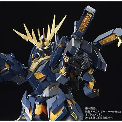 Kidou Senshi Gundam UC - RX-0 Unicorn Gundam 02 "Banshee" - PG - Armed Armor VN BS expansion unit - 1/60ㅤ – Bandai – ActionFigureBrasil