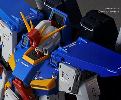 Kidou Senshi Gundam ZZ - MSZ-010 ZZ Gundam - MG - 1/100 - Ver. Ka (Bandai)ㅤ – Bandai – ActionFigureBrasil — ângulo diferente