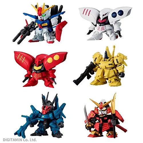 Kidou Senshi Gundam ZZ - MSZ-010 ZZ Gundam - Mobile Suit Gundam Gashapon Senshi Forte 06 - F032 (Bandai)ㅤ – Bandai – ActionFigureBrasil