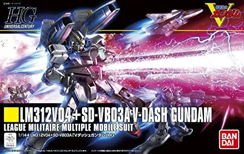 Kidou Senshi Victory Gundam - LM312V05+SD-VB03A V-Dash Gundam - HGUC - 1/144 (Bandai)ㅤ – Bandai – ActionFigureBrasil